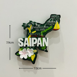美国塞班岛旅游冰箱贴